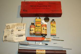 Vintage Gunslick Rifle Cleaning Kit By Outers Laboratories Stock No.  477