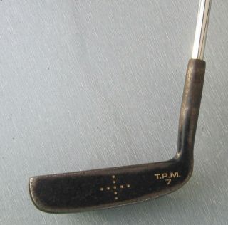 Vintage Spalding T.  P.  Mills Tpm 7 Golf Putter 34.  5 "