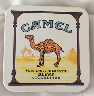Camel Turkish And Domestic Blend Cigarrettes Tin