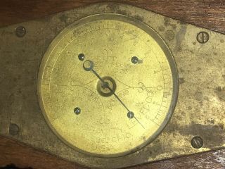 Antique U.  S.  Gravity Level Co.  Toledo,  Oh Brass Dial