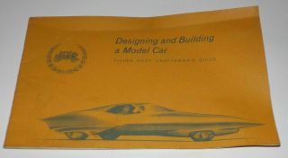 1965 Gm Fisher Body Craftsman Guild Designing And Building A Model Car Contest