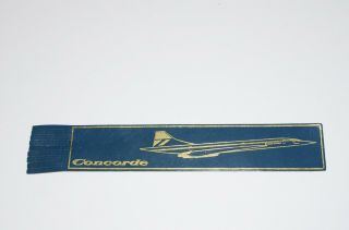 Concorde - Leather Bookmark