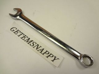 Vintage Snap On 11/32 " Standard Length 12pt Sae Combination Wrench Oex110