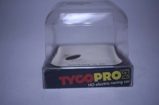 Vintage Ho Scale Tyco Pro2 Funny Mustang Slot Car Cube & Label Only