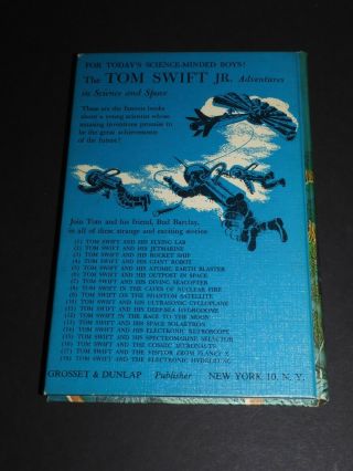 Tom Swift And The Electronic Hydrolung 1961 Hard Back Children’s Book 18 2