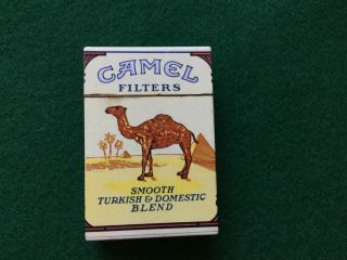 Vintage Camel Filters Hard Pack Cigarette Lighter Flip Top