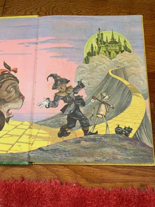 The Wizard of Oz - 1950 - L.  Frank Baum Adapted By Allen Chaffee Illustrated HC 3