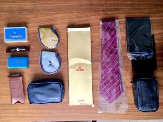 Various Vintage In - Flight Amenities,  Pan Am,  Saudia,  Cathay,  Air India,  Others