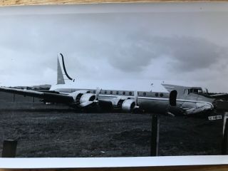 Starways Liverpool Douglas C - 54 Crashed Photo