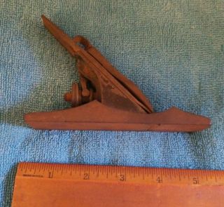 HTF ANTIQUE STANLEY NO.  1 WOOD PLANE PROJECT NO HANDLES 2 LINE BLADE MARKED 1892 2
