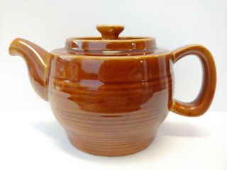 Vintage Arthur Wood Studio Tea Pot Brown Made In England