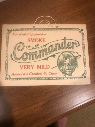 Commander 5c Cigar Fan/light Pull