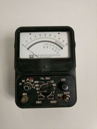 Vintage 40x Opto Meter United Detector Technology Inc Serial 46626 Vgc