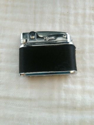 Vintage (small) Pigeon (leather Wrap) Automatic Cigarette Lighter (japan)