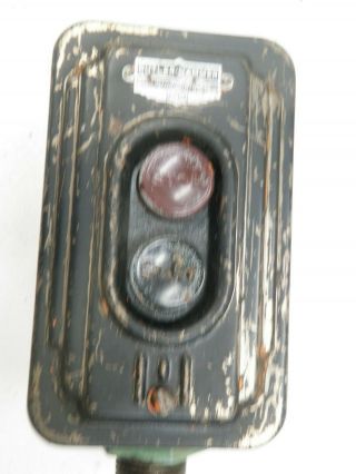 Vintage Cutler - Hammer Push Button,  Art Deco Switch 2