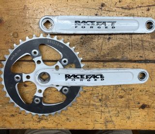 Vintage Race Face Turbine Lp Forged Square Taper Crank Arms 180mm