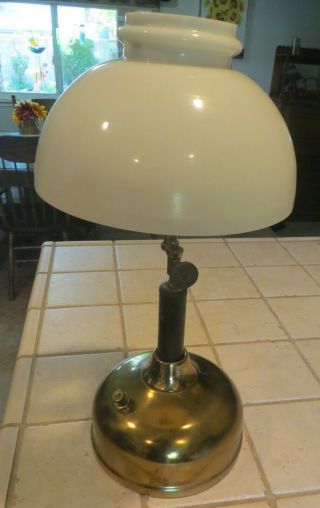 Antique Coleman Quick - Lite Lamp Patd 1919