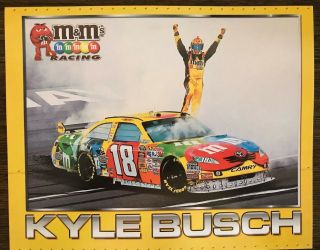 (5) Kyle Busch M&ms Interstate 18 Monster Energy Toyota Jgr Hero Card Photos 5