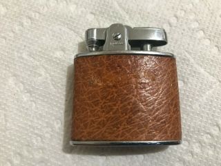 Vintage Leather Wrapped Ronson Standard Lighter