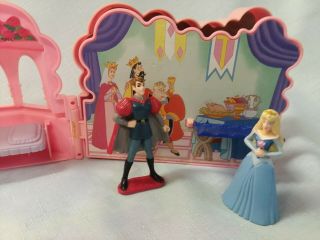 Vintage Once Upon A Time Sleeping Beauty Playset Mattel Disney