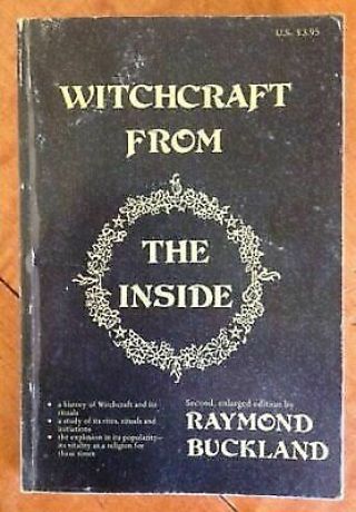 Vintage Witchcraft Book From The Inside By Raymond Buckland