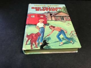 Trixie Belden And The Red Trailer Mystery - By Julie Campbell - Whitman - 1954 - Hc