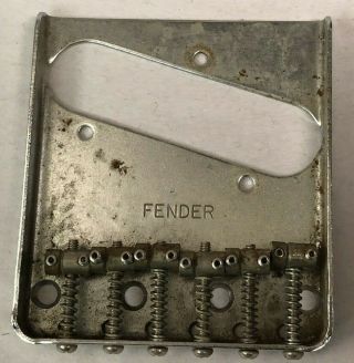 Vintage Fender 6 Saddle Bridge