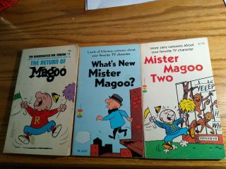Vintage Mr Magoo Paperbacks 1968 - 80