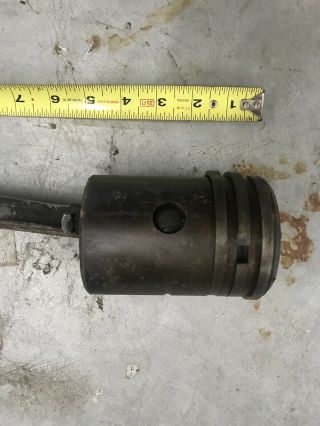 Piston And Rod For A Stover Type V Small Antique Hit And Miss Gas Engine