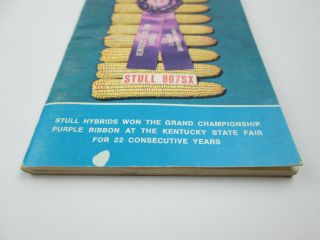 Vintage 1968 1969 Stull Hybrids Seed Corn Advertising Note Book Info Book 2