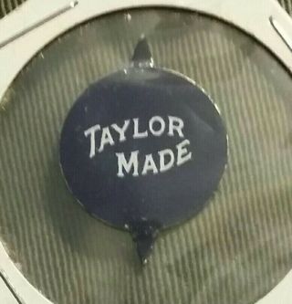 Vintage Tobacco Tag Tin Litho " Taylor Made