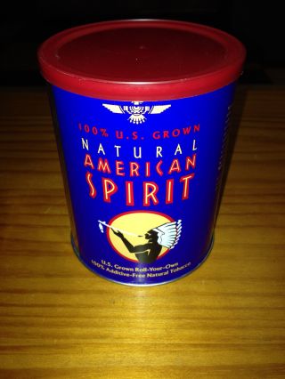 Natural American Spirit Tobacco Tin - - 5.  29 Oz Tin - Us