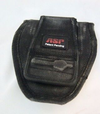 Asp Velcro Closure Tactical Nylon Handcuff Case For Chain Hinged Cuffs Vintage