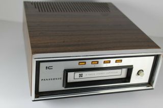Panasonic Rs - 802us Vintage Stereo 8 Track Tape Deck Japanese Quality