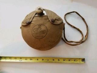 Vintage Palco 2 Quart Canteen,  Hiling,  Hunting,  Camping Accessory