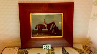 Vintage Horse Print Framed
