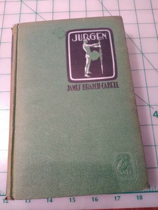 Jurgen,  A Comedy Of Justice By James Branch Cabell Hc