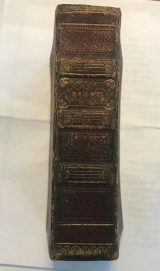 Early Holy Bible Early 1800’s Pocket Size