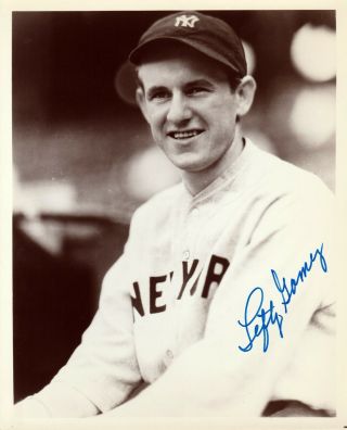 Lefty Gomez Signed Autographed 8x10 Vintage Photo,  York Yankees,  Jsa