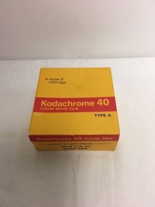 Vintage 1981 Kodachrome 40 Sound Color Movie Film Type A (8) 50 Ft.