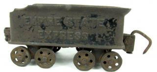 Kenton Antique Cast Iron Train Harris Tender Empire State Express
