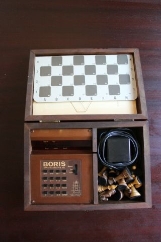 Boris Electronic Chess Computer 1977 Complete Vintage