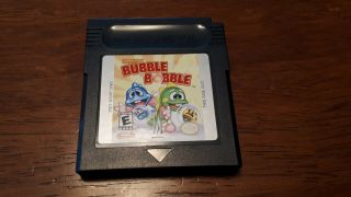 Classic Bubble Bobble (nintendo Game Boy Color,  1999) Gameboy Vintage Video Game