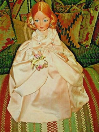 Vintage Madame Alexander " Jenny Lind " Portrait Doll 21 "