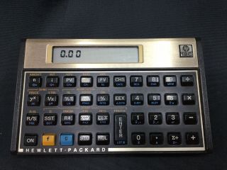 Vintage HP 12C Financial Calculator Batteries 3