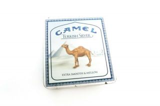 Ltd.  Edition Camel Turkish Silver Cigarette Tin Rj Reynolds Tobacco Company