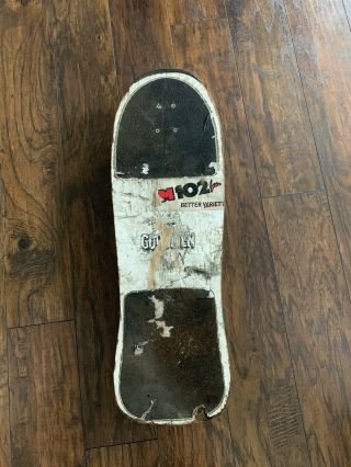 Vtg Ross Goodman Reaper Skateboard 1980’s 1990’s