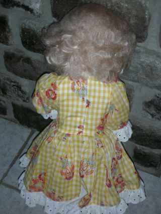 Vintage Eegee Walker Christmas Doll 30 