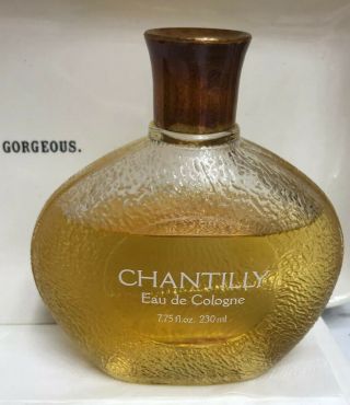 Houbigant Chantilly Eau De Cologne 7.  75 Oz Perfume Vintage Scent 90 Full