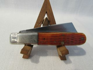 Vintage F.  Herder & Son 2 Blade Rope Knife Folding Pocket Knife Germany 2